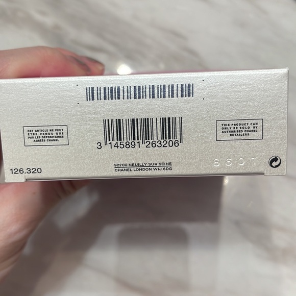 Empty Chanel Chance Perfume Bottle with Empty Box - Picture 6 of 6